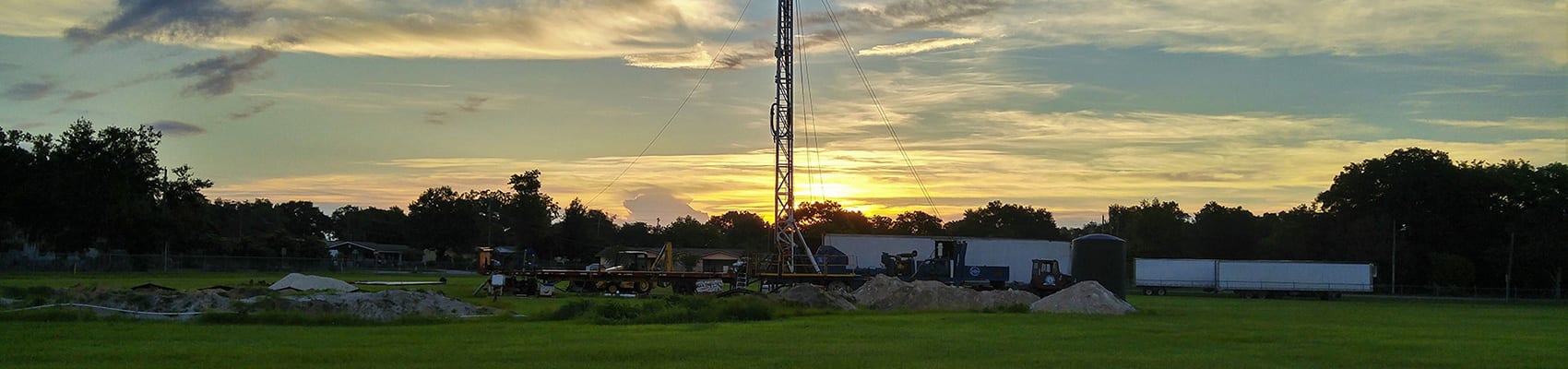 A.C. Schultes crew working on a pump installation